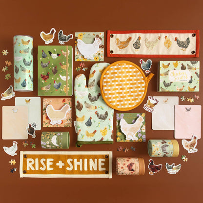 Chicken Meadows Lined Journal