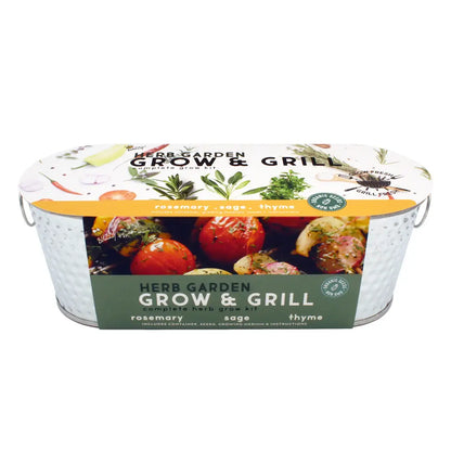 Grilling Herb Grow Kit | Organic Herbs | Window Planter