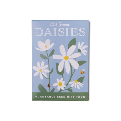Plantable Seed Gift Tags - Vintage Seed Design, 5 Gift Tags