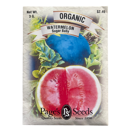 Organic Watermelon - Sugar Baby Seeds