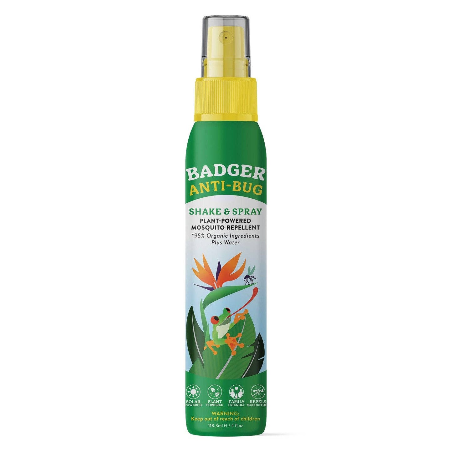 Badger Bug Spray, Mosquito Repellent, Organic & Deet-Free