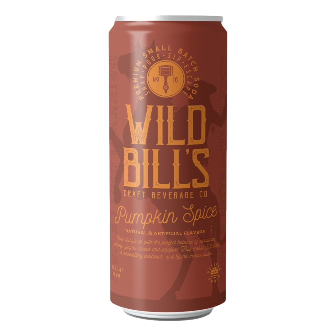 Pumpkin Spice - Premium Cane Sugar Soda