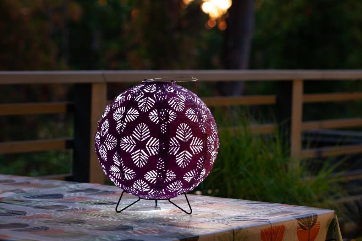 Stella Brights Solar Lantern - Violet