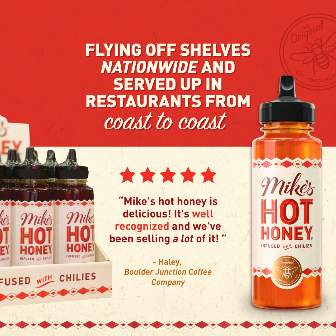 Mike's Hot Honey 12oz (Squeeze Bottle)