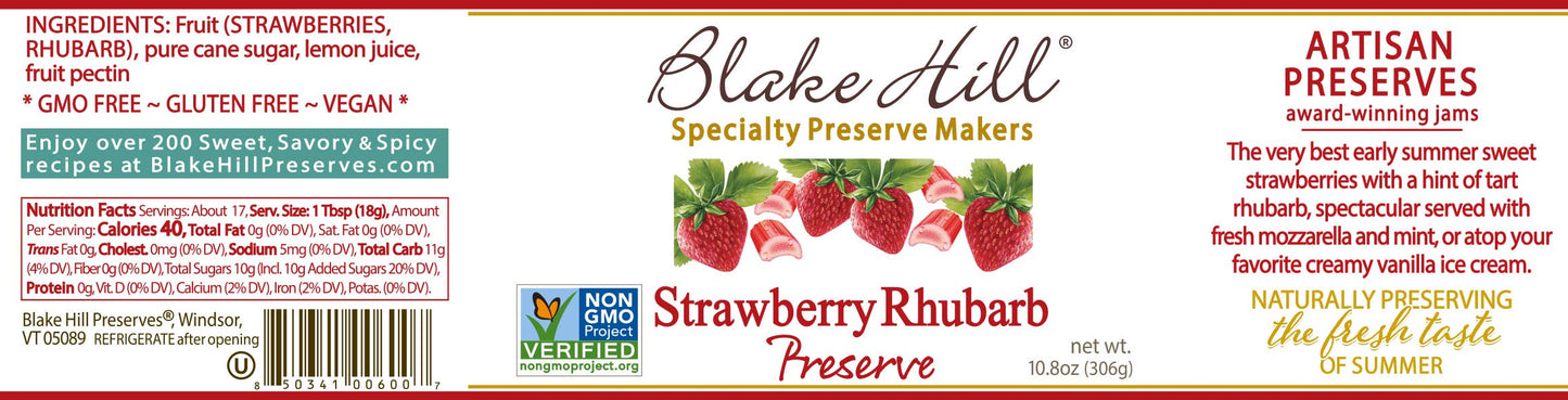 Strawberry Rhubarb Preserve