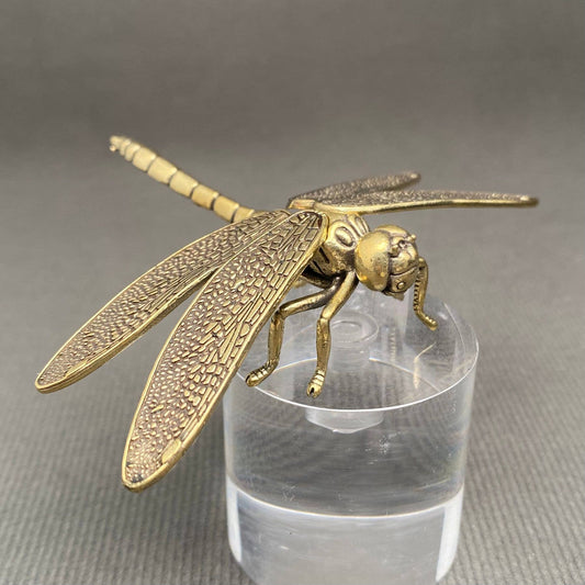 Brass Dragonfly Desktop Ornament