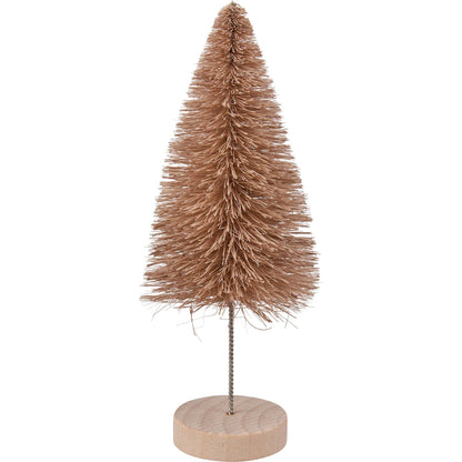 Mixed Winter Bottle Brush Tree Set