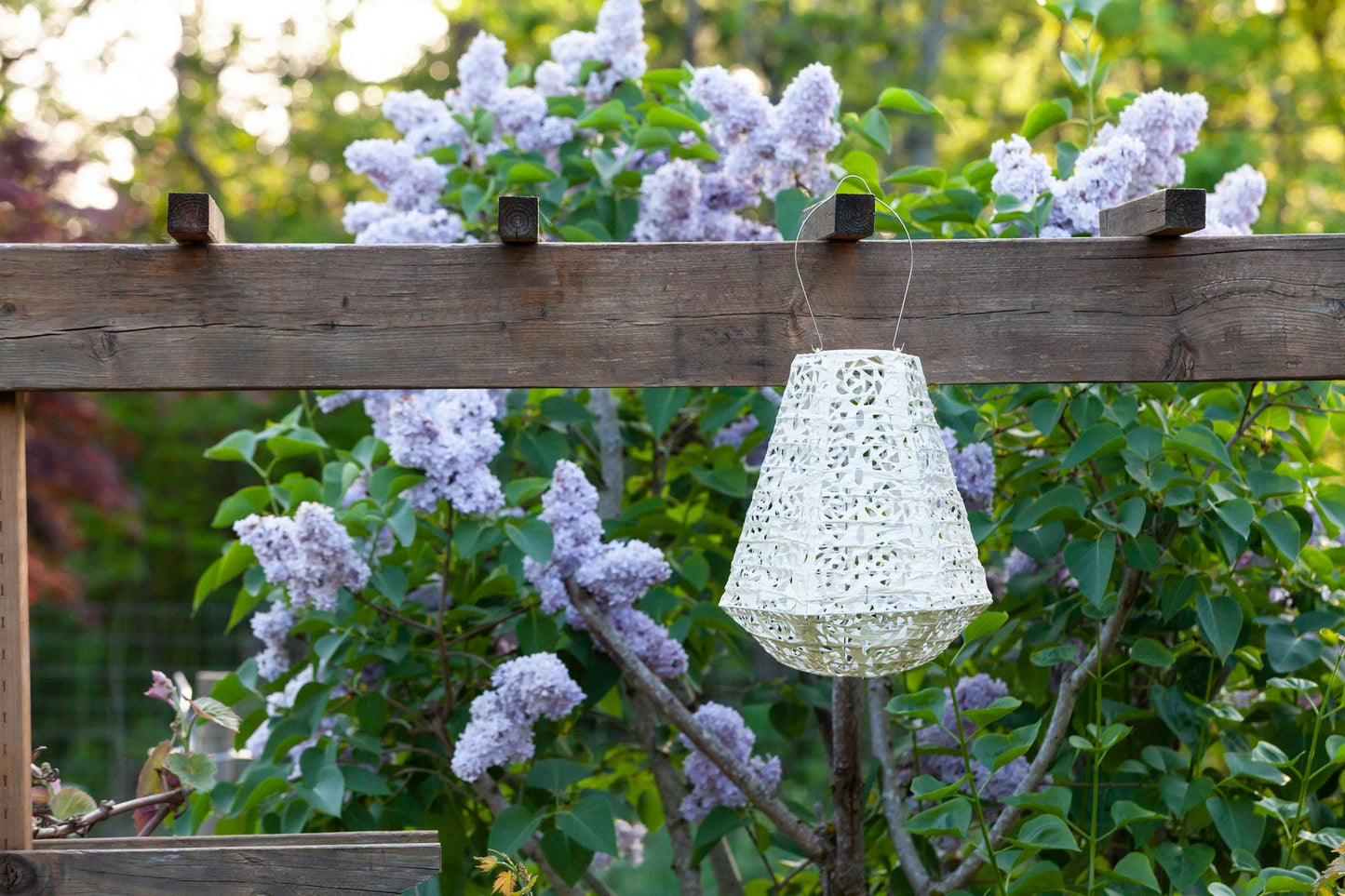Stella PrismSolar Lantern - Pearl