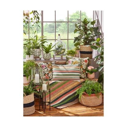Recycled Glass Terrarium Large Clear Summer