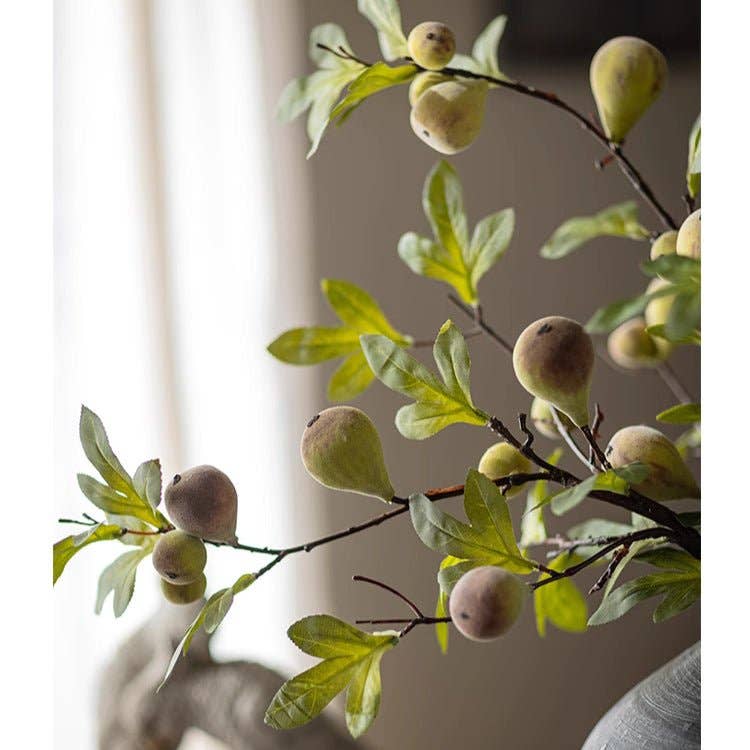 Wild Garden Faux Fig Stem 35.4" Tall