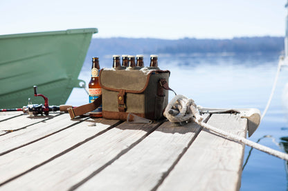 Craft Beer Caddy  Cooler Tote with Opener