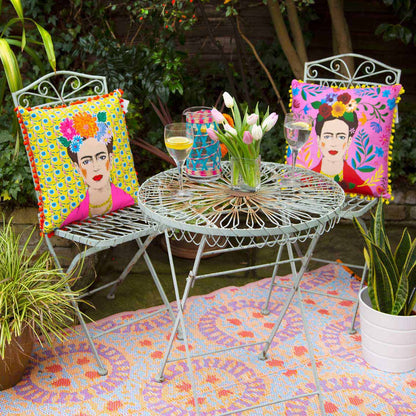 Pink Boho Waterproof Outdoor Rug - 47in x 70in | Mothers Day Gifts |