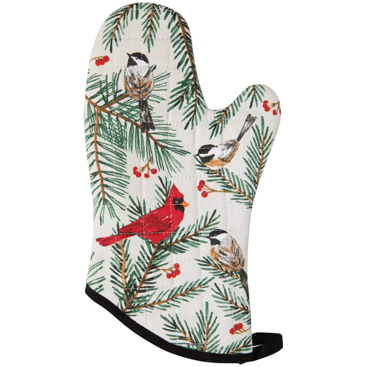 Birds & Boughs Christmas Oven Mitt