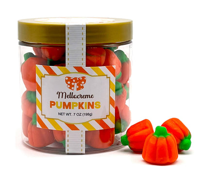 Halloween/Fall Candy Sugar Stacks - Mellocreme Pumpkins
