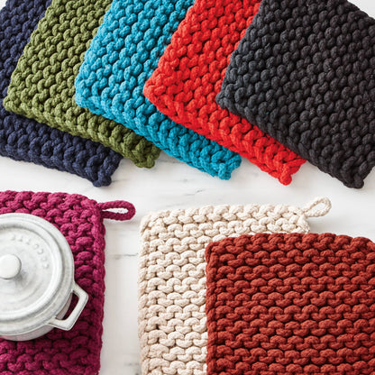 Crochet Trivet Natural Cotton Potholder