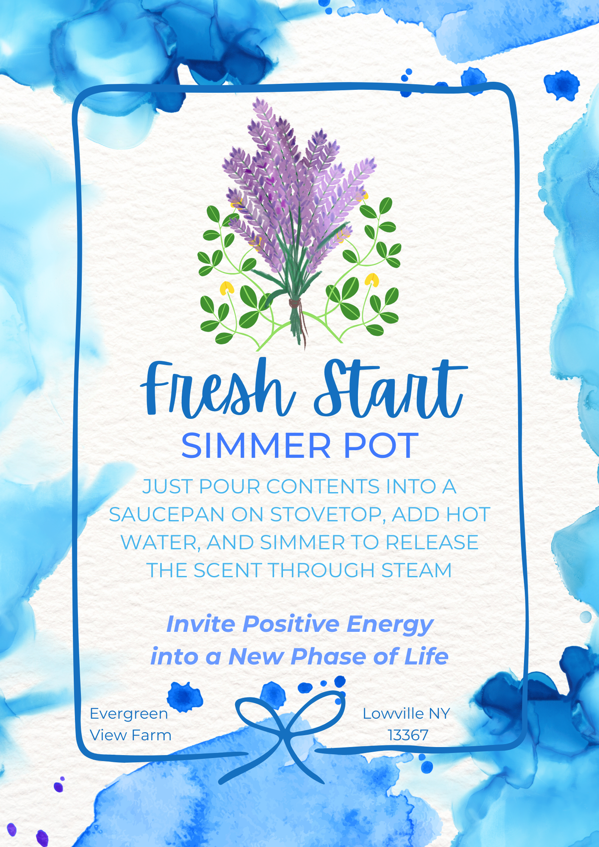 Simmer Pot Kit -Fresh Start