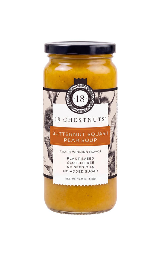Butternut Squash Pear Soup 16 oz Plant Based & Gluten Free