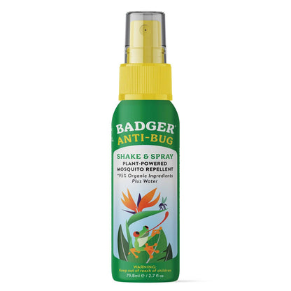 Badger Bug Spray, Mosquito Repellent, Organic & Deet-Free
