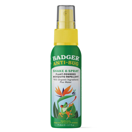 Badger Bug Spray, Mosquito Repellent, Organic & Deet-Free