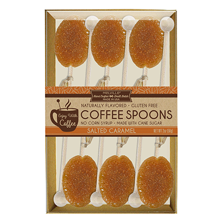 Salted Caramel Coffee Spoons