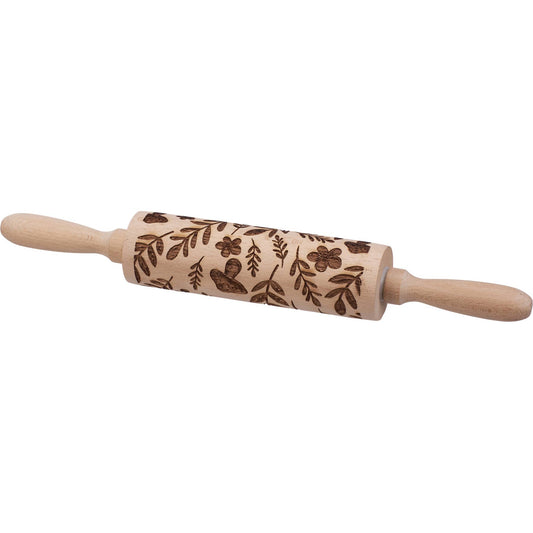 Mushrooms Small Embossing Rolling Pin