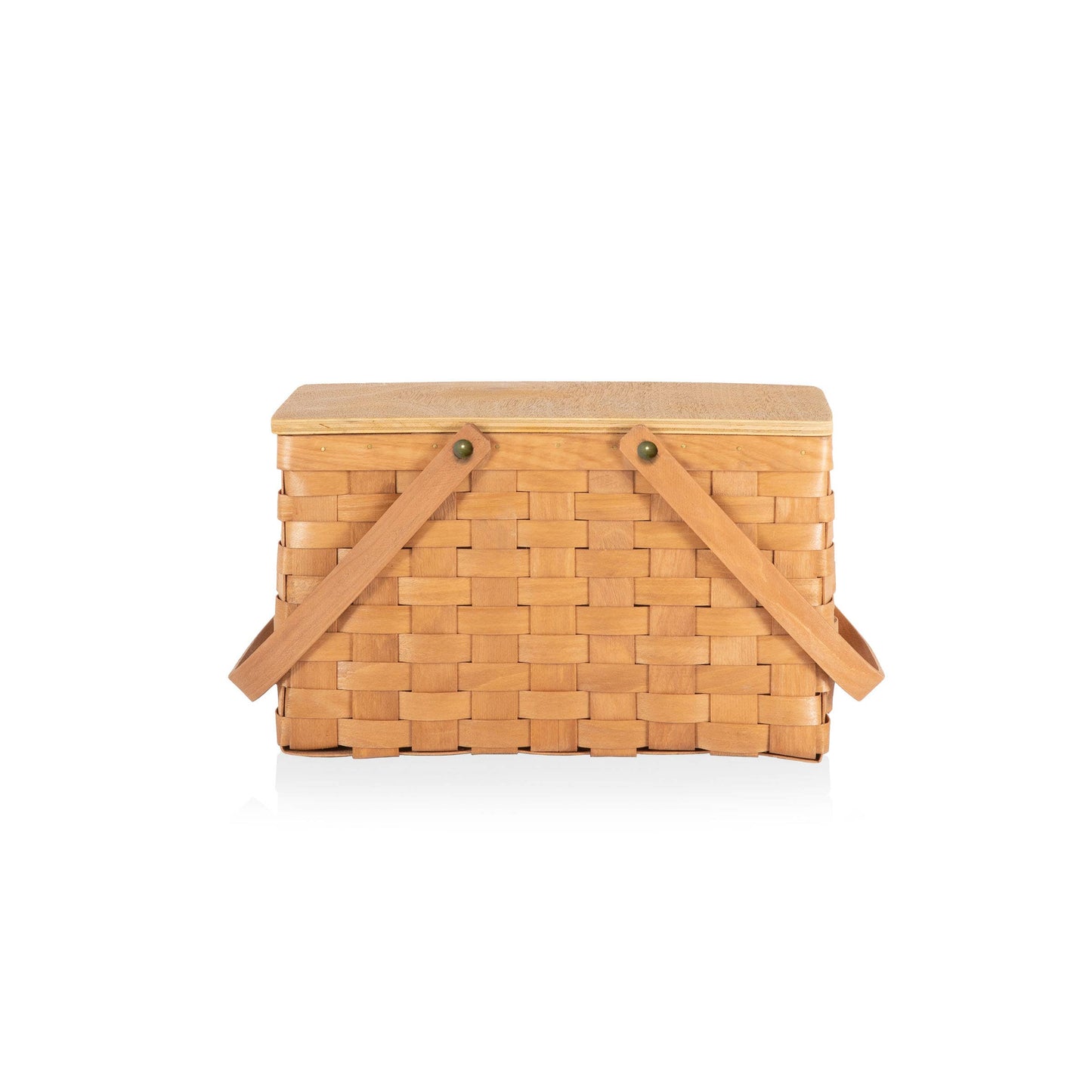 Poppy Personal Picnic Basket, (Beige)