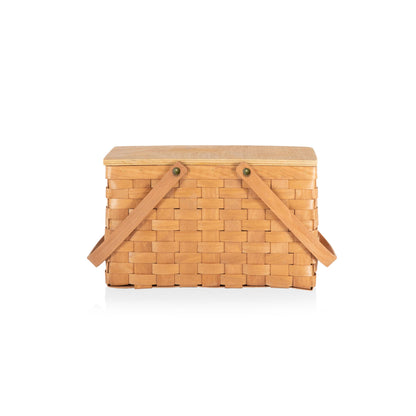 Poppy Personal Picnic Basket, (Beige)