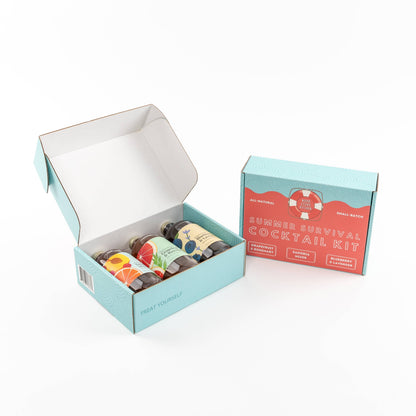 Summer Survival Cocktail Kit - 3 Bottles