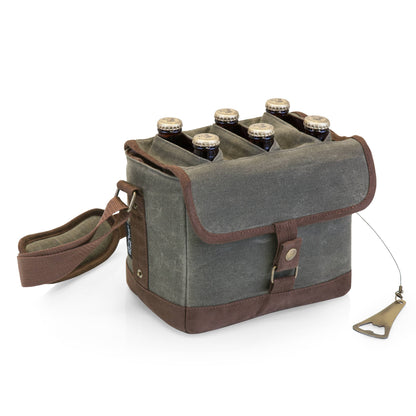 Craft Beer Caddy  Cooler Tote with Opener