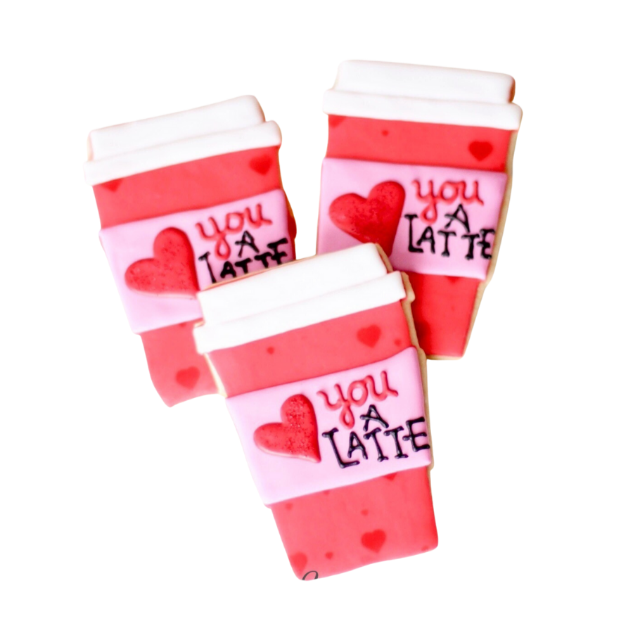 Tall Coffee Cup Cookies