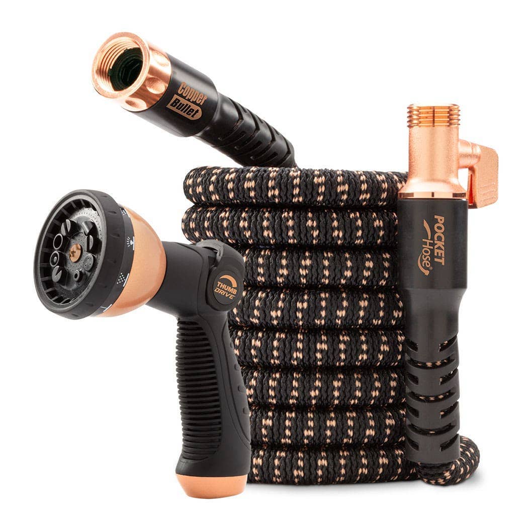 Copper Bullet Deluxe Expandable Garden Hose | 25 ft