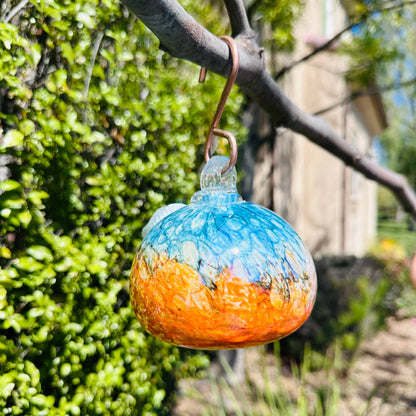 Hummingbird Feeder - Handblown