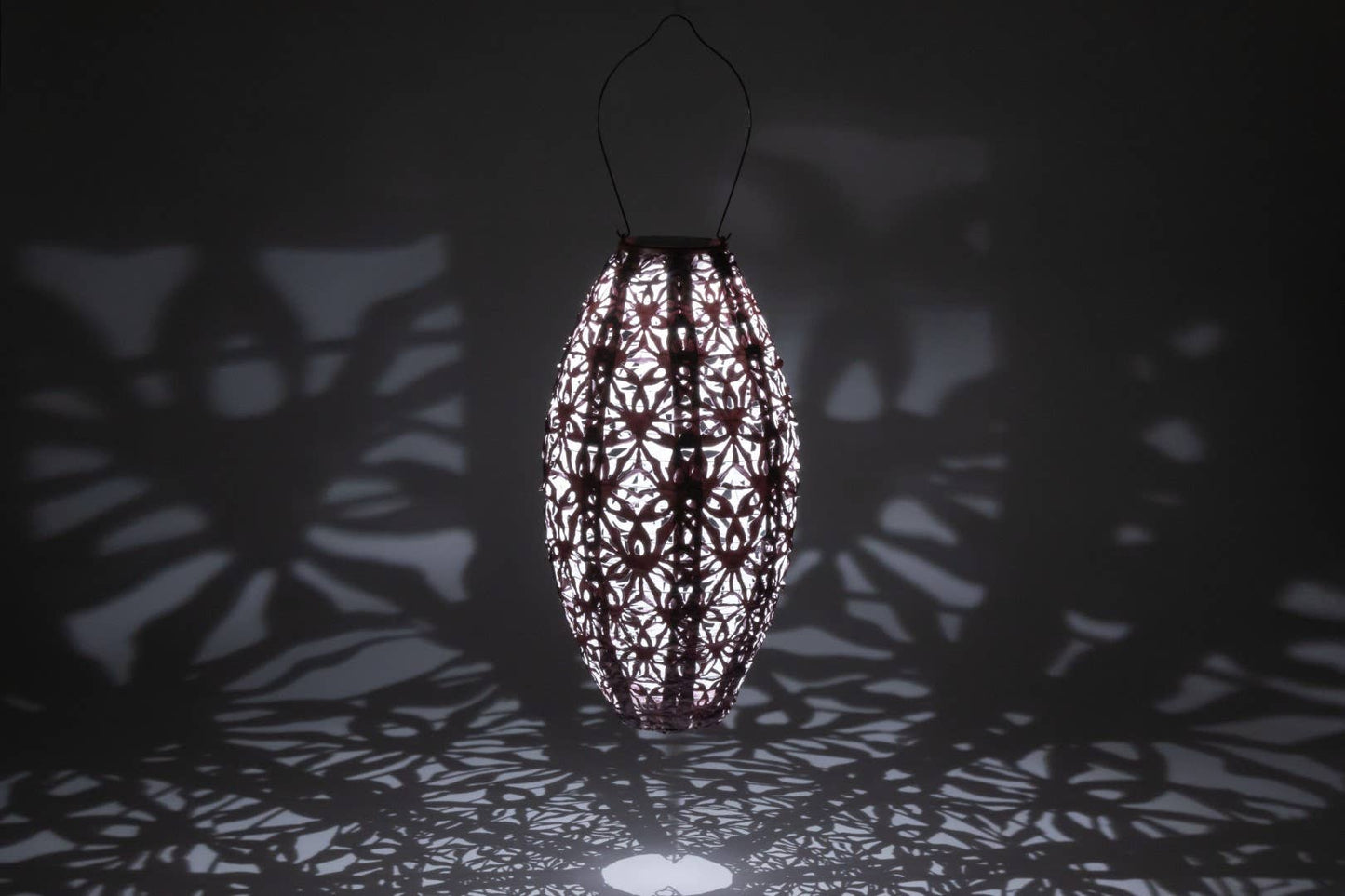 Stella Wildflower Pod Solar Lantern - Blush