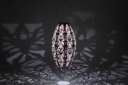 Stella Wildflower Pod Solar Lantern - Blush
