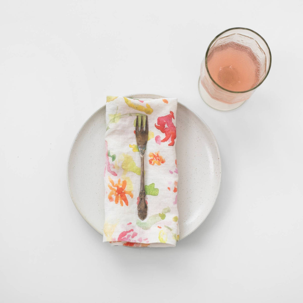 Wildflower Flow Linen Napkins Set of 2