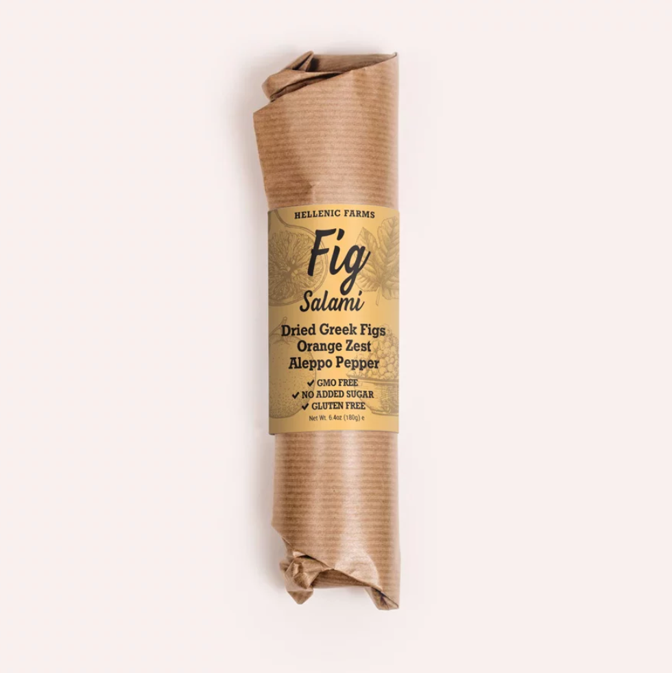 Vegan Fig Salami - Orange Zest & Aleppo Pepper