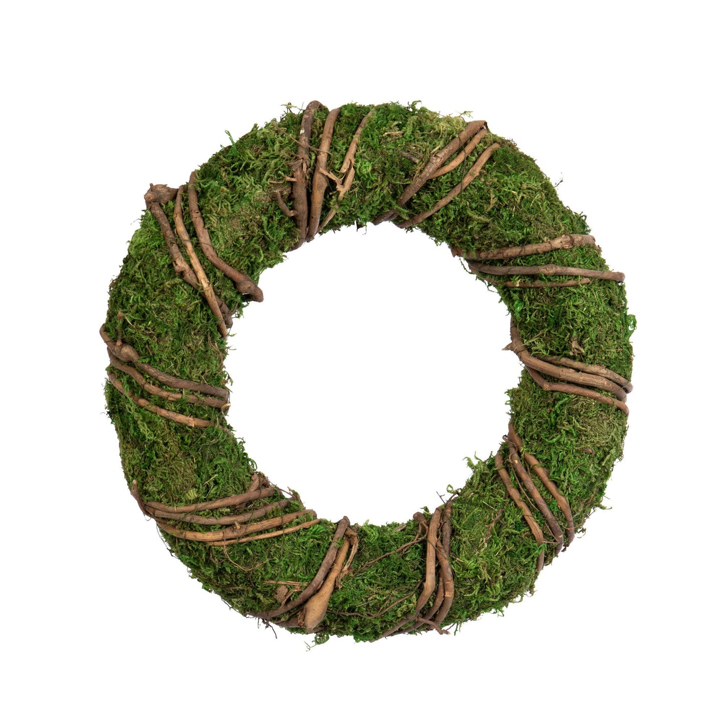Round Moss Wreath 11.5"