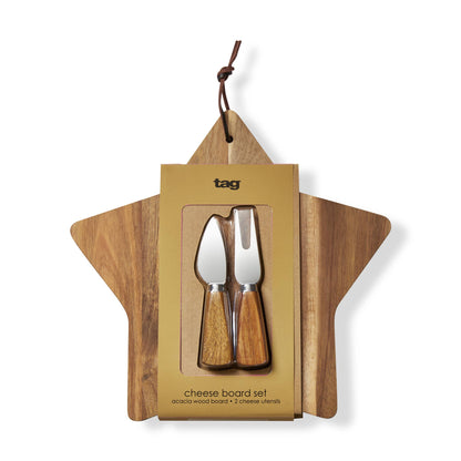 Tag Star Board & Cheese Utensil Set