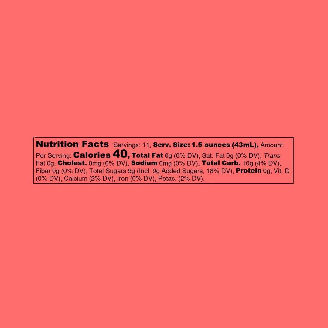 Glitter Sangria Cocktail Mix/Syrup