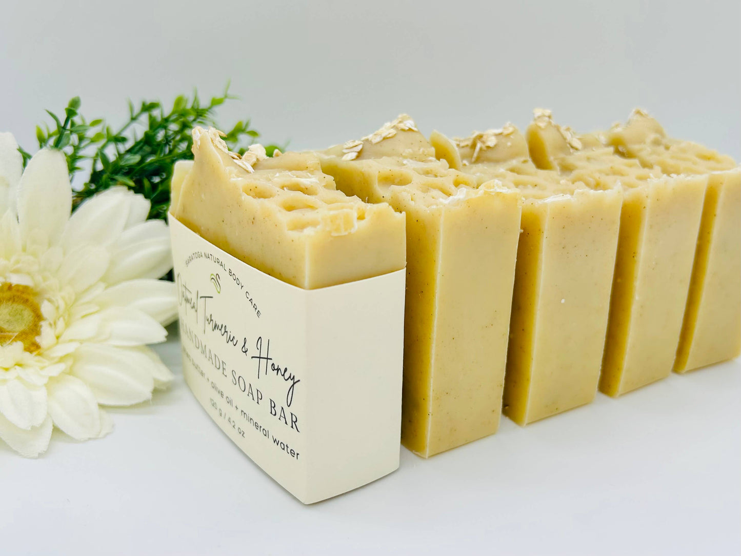Oatmeal Turmeric & Honey Handmade Soap Bar
