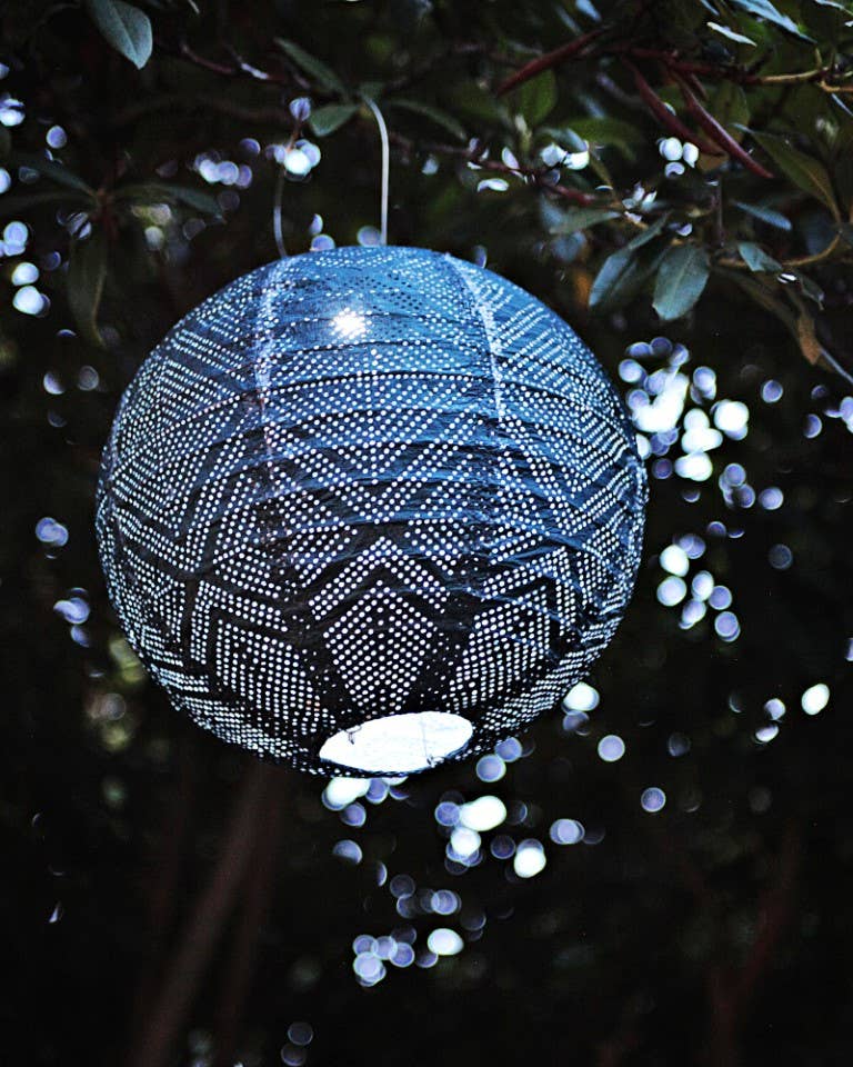 Stella Market Solar Lantern - Ink