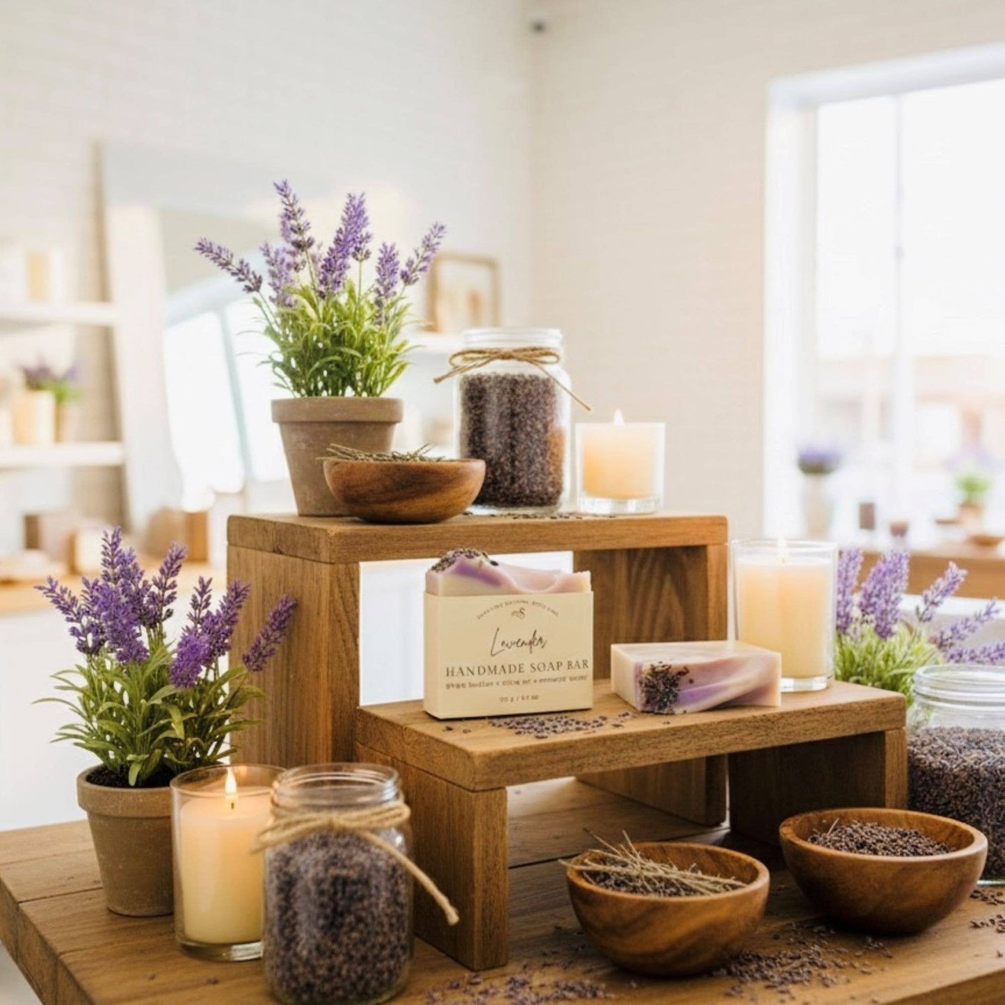 Lavender Handmade Soap Bar