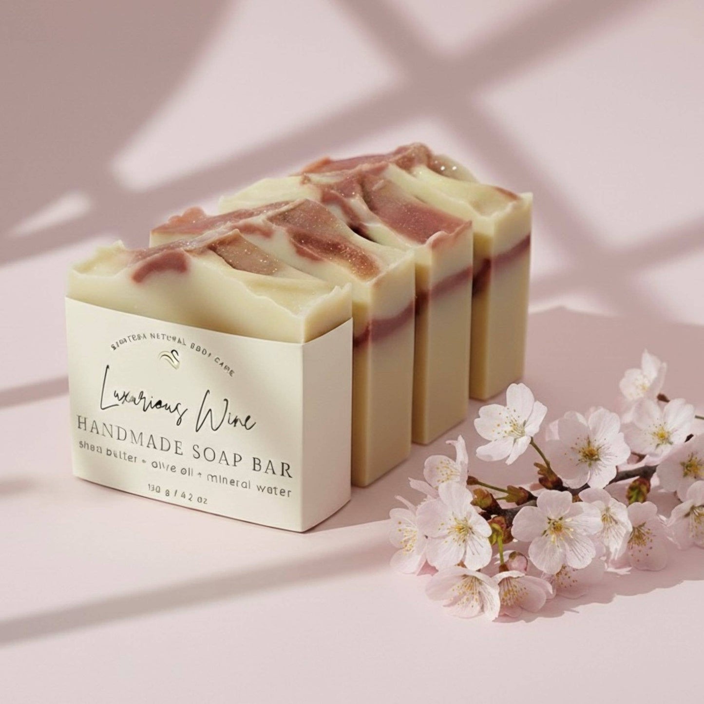 Luxurious Wine Handmade Bar Soap (Vegan)