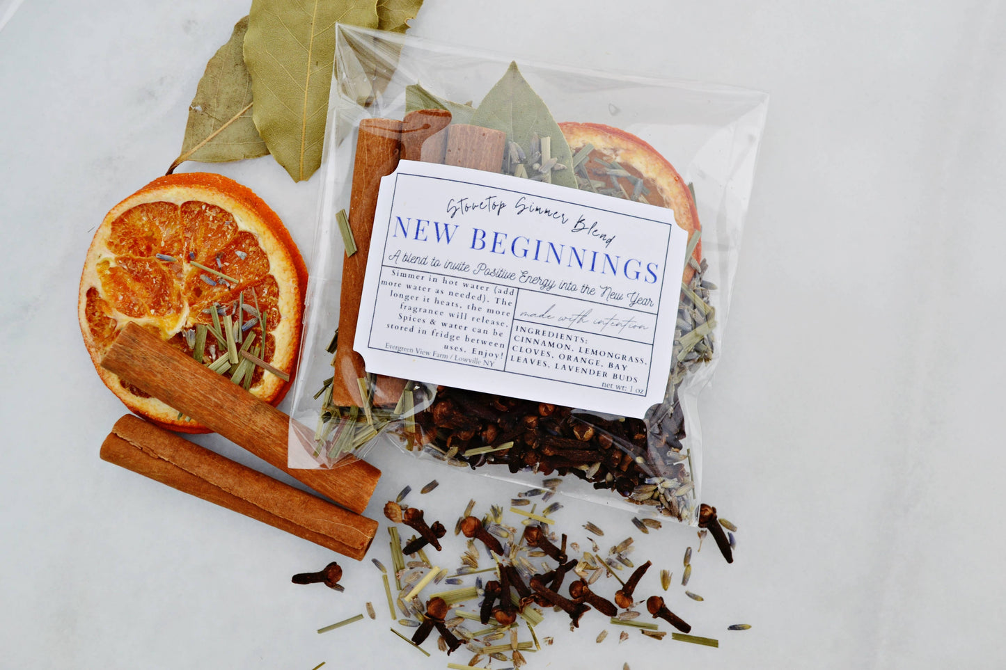 Simmer Pot Kit Stovetop -Blend New Beginning