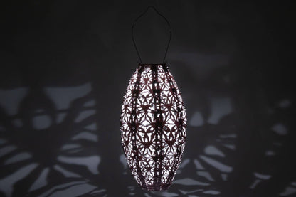 Stella Wildflower Pod Solar Lantern - Blush