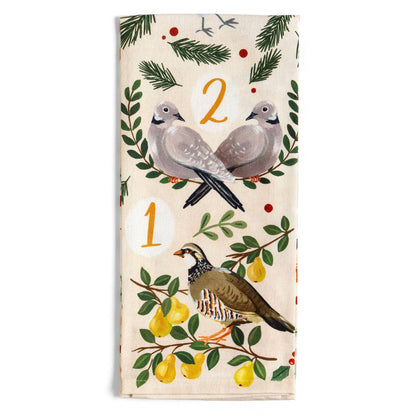 12 Days Of Christmas Kitchen Towel