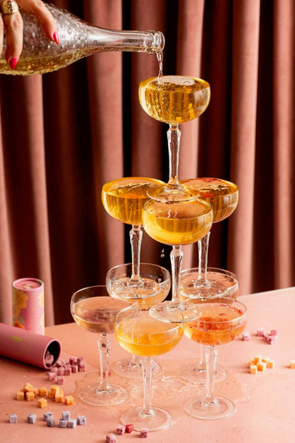 Floral-Infused Cocktail Cubes