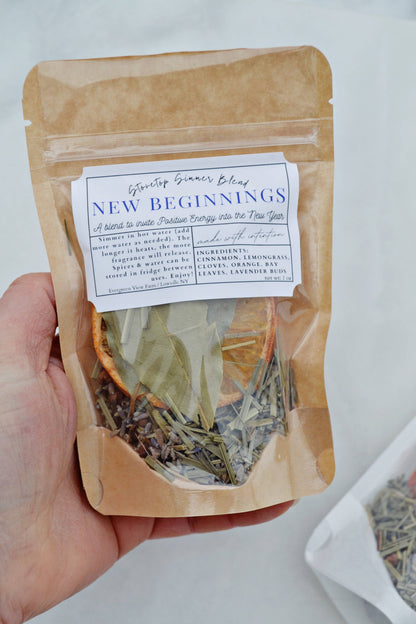 Simmer Pot Kit Stovetop -Blend New Beginning