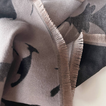 Gray / Tan Mountain Wrap