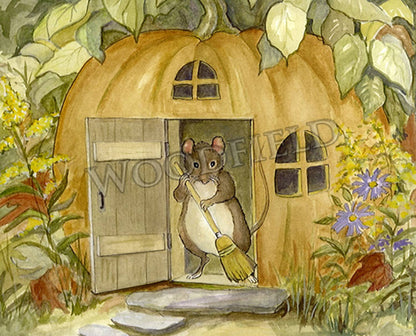 #302 - Cleaning House Notecard